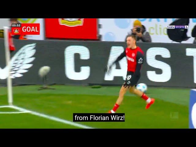  Florian Wirtz goal vs St.Pauli | Granit Xhaka assist to Wirtz | Leverkusen vs St.Pauli highlights