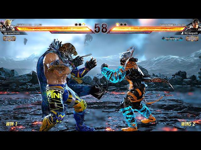 This Jin Was Grappling Against King Main - Tekken 8