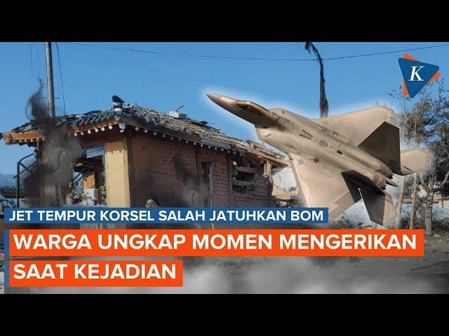 Kesaksian Warga Saat Jet Tempur Korsel Tak Sengaja Jatuhkan 8 Bom ke Permukiman