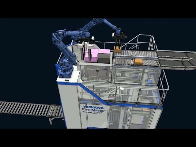 Automatic Mixed Palletizing with PackMaster Twin