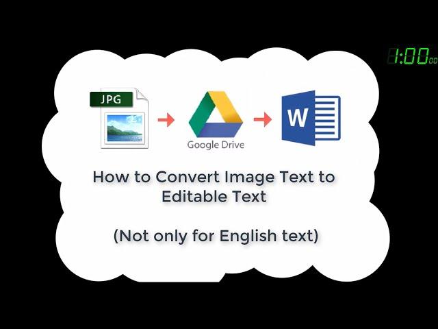 How to Convert Image Text to Editable Text 2