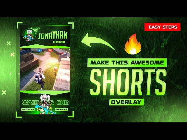 Make This Awesome  Overlay for Shorts Video | How to Make Shorts Overlay for Gaming Videos