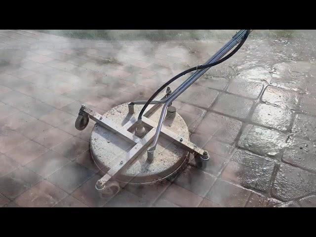 Stripping Interlock Paver Old Sealer