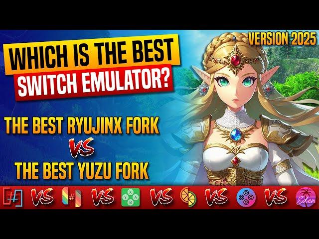The BEST NINTENDO SWITCH Emulator of 2025? We Tested Them ALL! RYUBING VS EDEN VS CITRON VS SUDACHI
