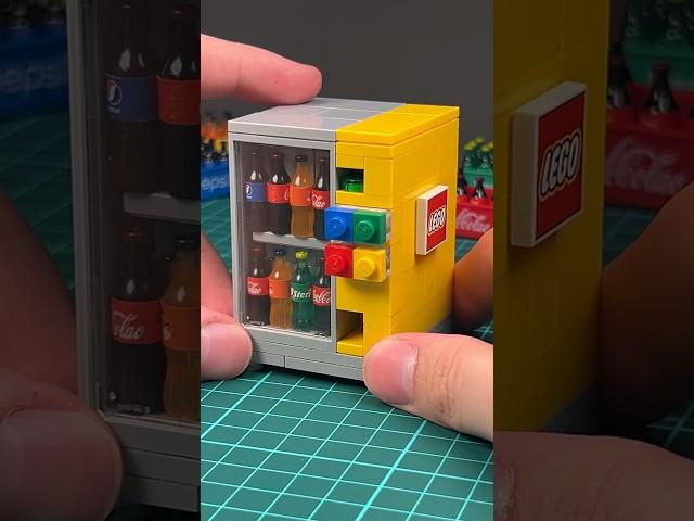 Working Lego Soda Vending Machine #lego