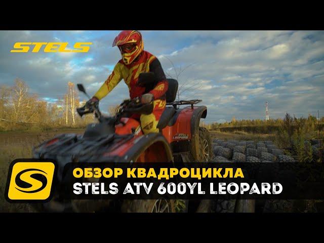 Тест-драйв квадроцикла STELS ATV 600YL LEOPARD с Дмитрием Федоровым, телеканал "Драйв"