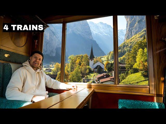 48 hours on Switzerland's most SCENIC Trains