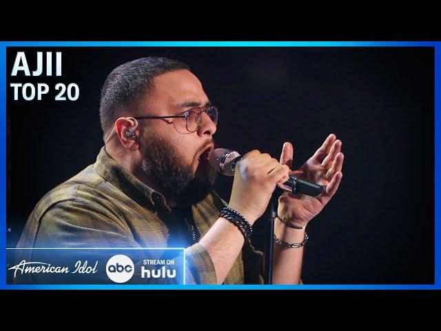 Ajii: Great Cover Of Audioslave's "Like A Stone" - American Idol 2024