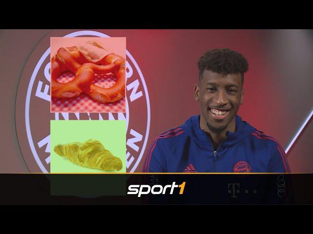 "Entweder...Oder?" mit Kingsley Coman - Brezel oder Croissant? Zidane oder Ronaldinho? | SPORT1