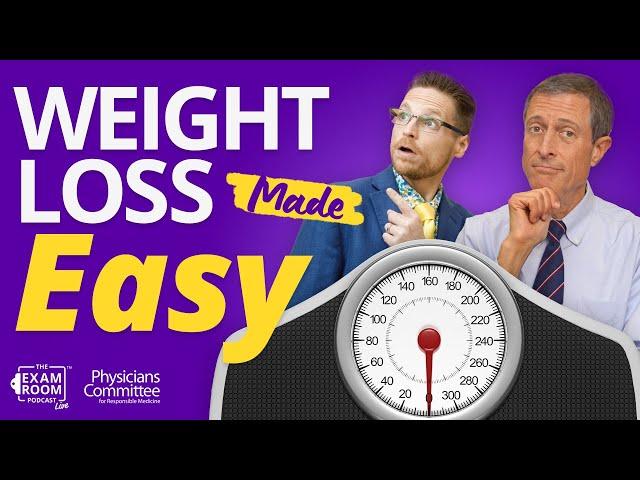 Making Weight Loss Easier with Dr. Neal Barnard | Exam Room LIVE Q&A