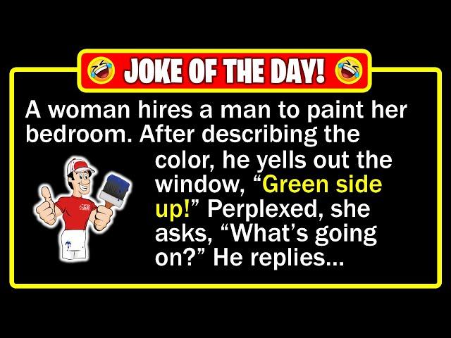  BEST JOKE OF THE DAY! - A woman who wanted to repaint her bedroom, so she... | Funny Dad Jokes