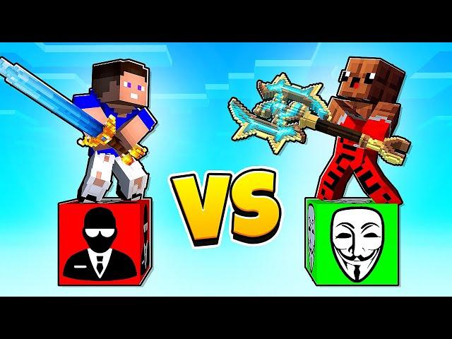 СУПЕР БИТВА: ЧИТЕР ЛАКИ БЛОК vs АДМИН ЛАКИБЛОК В МАЙНКРАФТ !