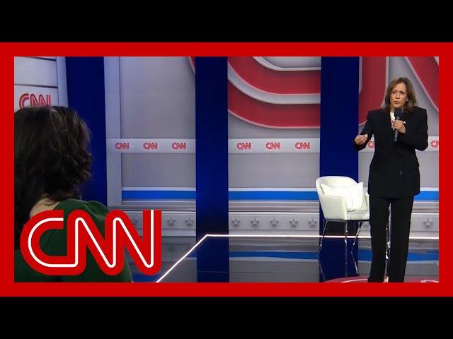 Harris talks to voter concerned about Gaza: Part 4 of Kamala Harris' Town Hall