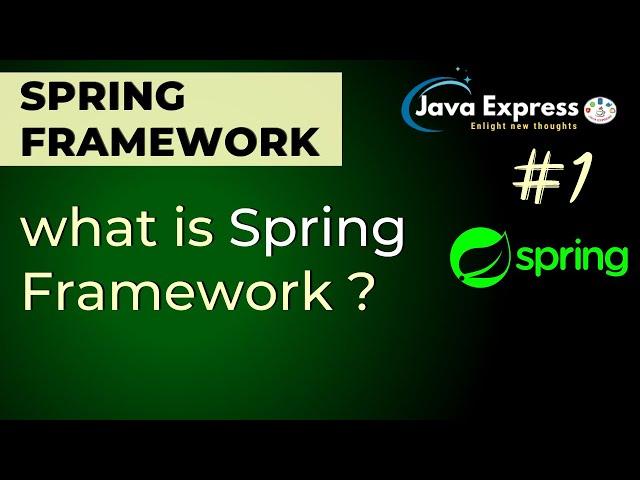 What is Spring Framework ? | Inversion of Control |  @JavaExpress