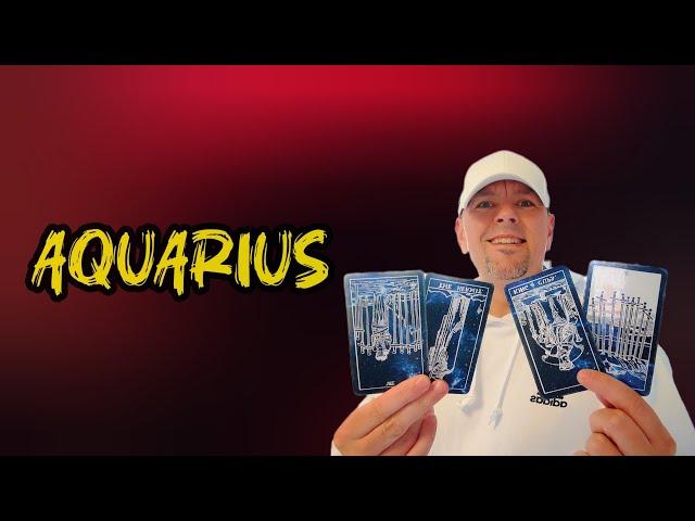 AQUARIUS "YIKES!!" THEY CANT EVEN GET CLOSE ️ - OCTOBER 2024 TAROT READING