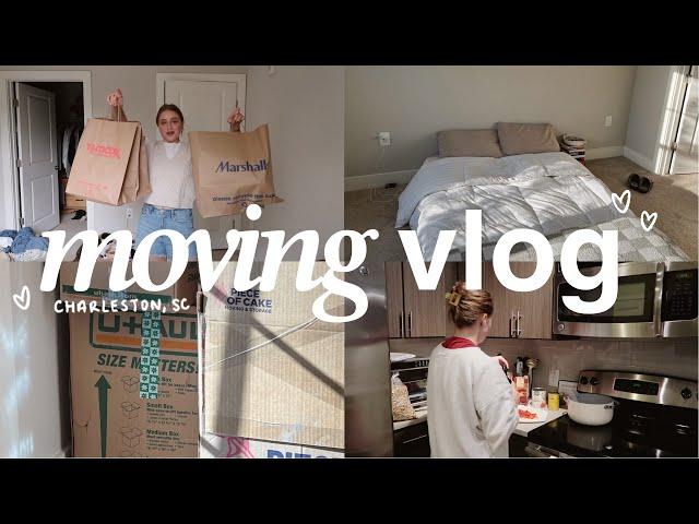 setting up & settling in -- a long, cozy moving vlog