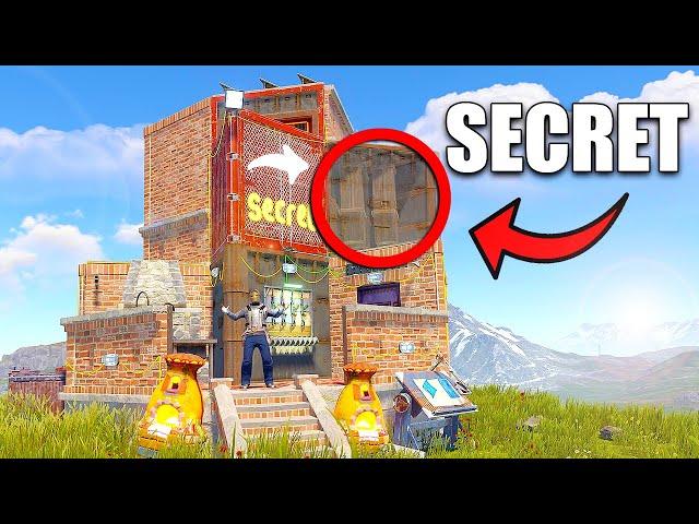 Rust But I Built This Impossible Hidden Loot Room…