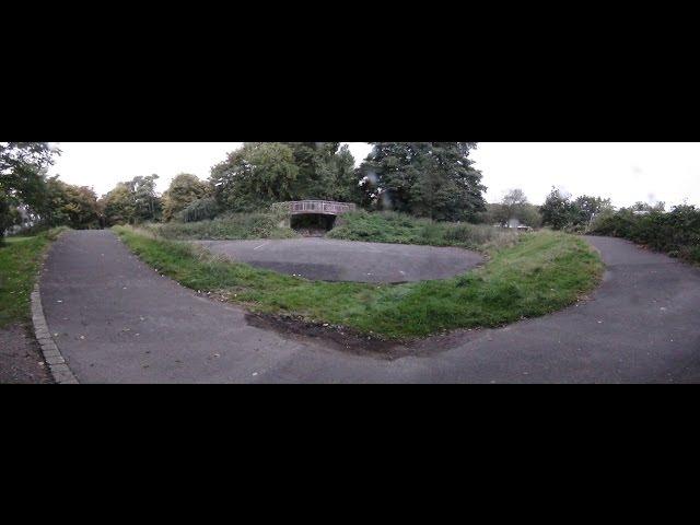 Der älteste Skatepark (skaterbahn) Oberhausens