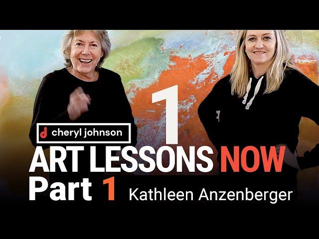 #1 Best Tutorial Master Class Abstracts Art Lessons Now Cheryl Johnson 2023 How to Paint