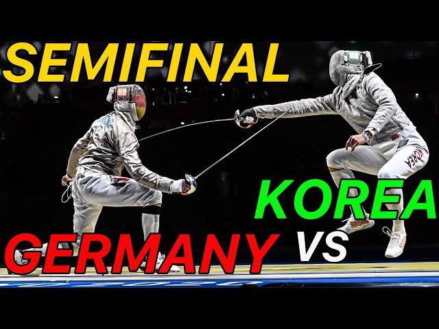 Tokyo 2021 [Semifinal] Korea v Germany | Olympic Fencing | Men's Sabre Team Highlights 한국팀도쿄 올림픽 펜싱