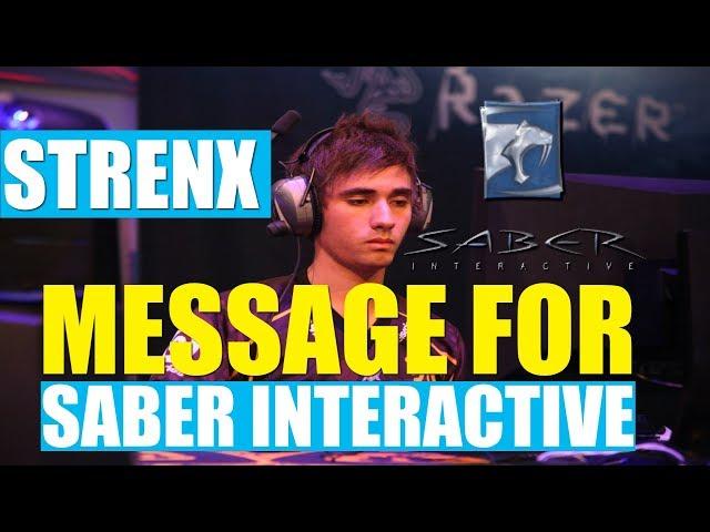 Strenx vs Saber Interactive, funny video