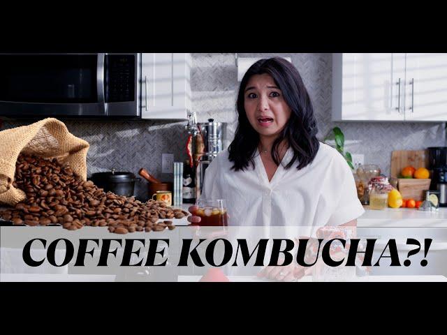 Homemade Coffee Kombucha (Koffucha)