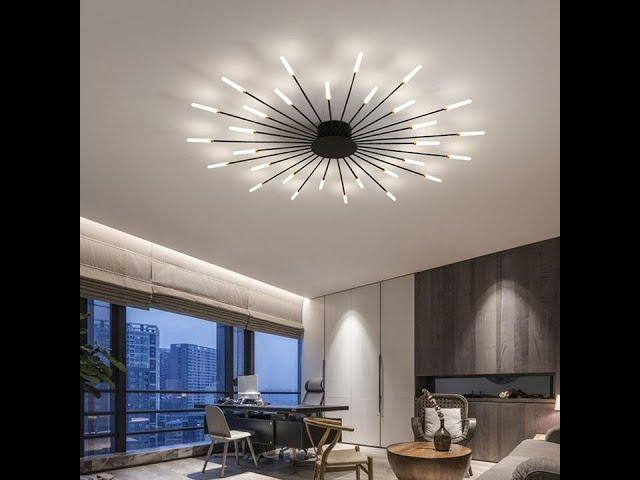 Morden LED Fireworks Ceiling Light Living Room Decoraive Lighting