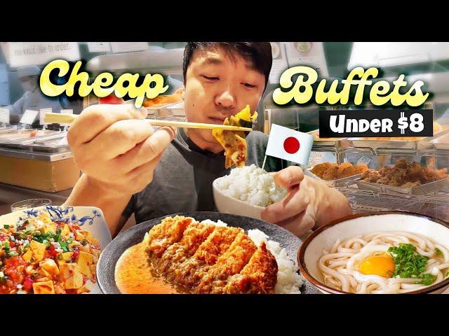 6 ALL YOU CAN EAT Buffets for UNDER $8 in Tokyo Japan