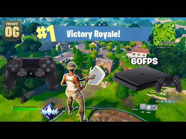 Ranked OG Fortnite on PS4 | Controller Gameplay | 60 FPS | Solo