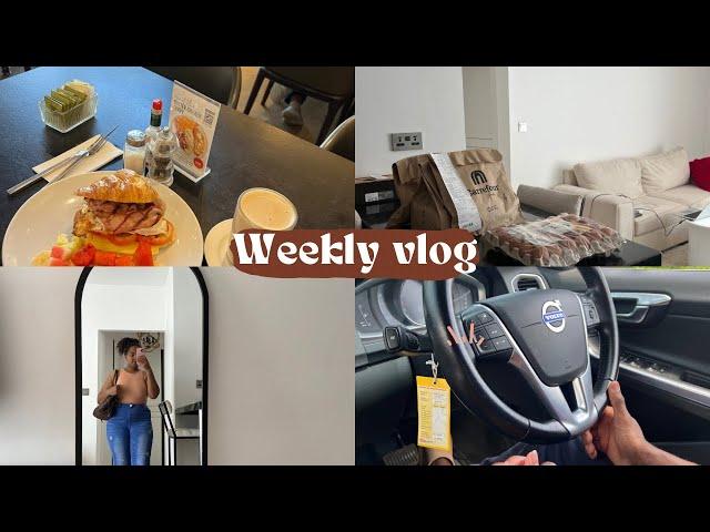 Weekly vlog :Grocery shopping haul,lots of cooking ,cleaning my apartment,gym ,solo carwash date