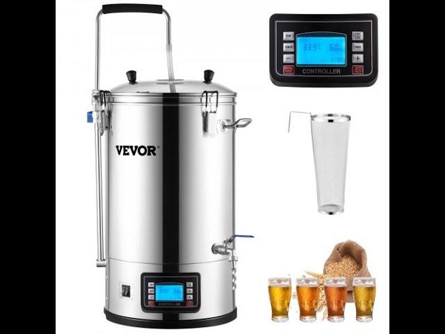 Making a Dunkel Wheat Beer on the Vevor Home Brewing Machine