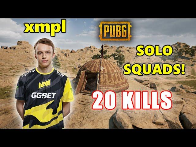 NaVi xmpl - 20 KILLS - SOLO SQUADS - PUBG