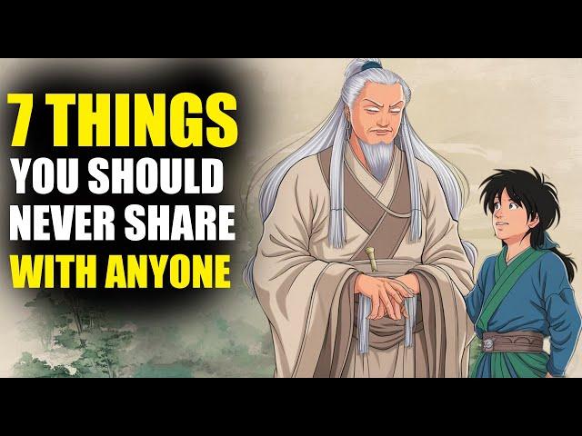 7 Things You Should Never Share With Anyone Zen Master Story