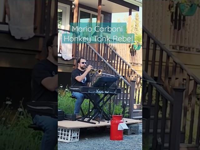 Mario Carboni - Cooper Landing Alaska! #alaska #alaskalife #honkeytonkrebel #live music #multitask