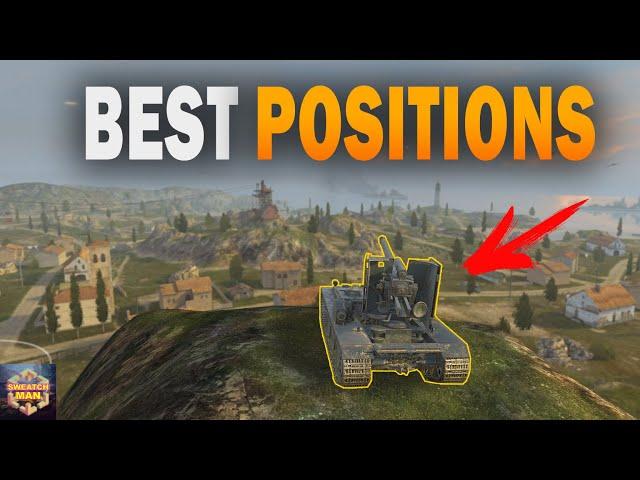 Secret Spots on Maps // Developers Hide these Positions from Us // WoT Blitz