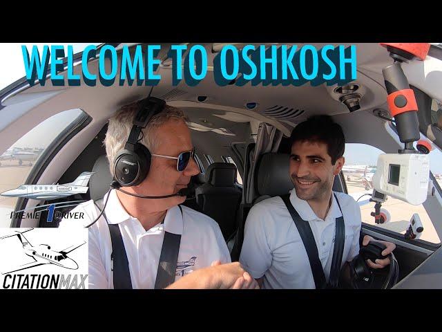 Birdstrike & OshKosh IFR Arrival with Premier1Driver & Backseat Brian