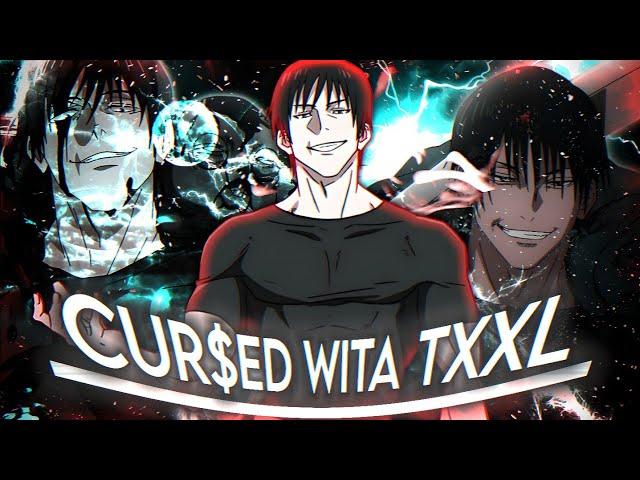 TOJI FUSHIGURO RAP | "CUR$eD WITA TXXL" | R-Zeta X @757shai [Jujutsu Kaisen]