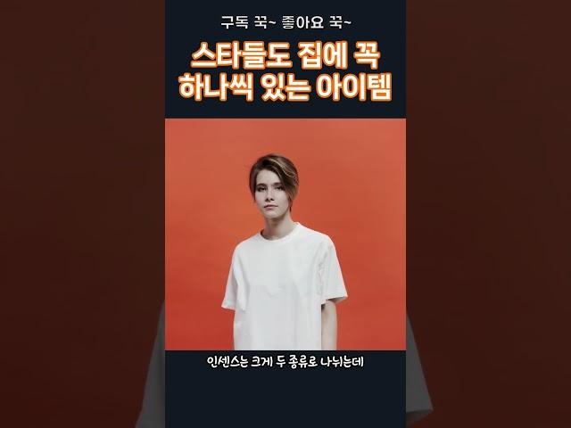 씨엘, 송민호, BTS RM도 쓰고 있다는 공간의 분위기를 바꿔 줄 아이템. #인센스 스틱
