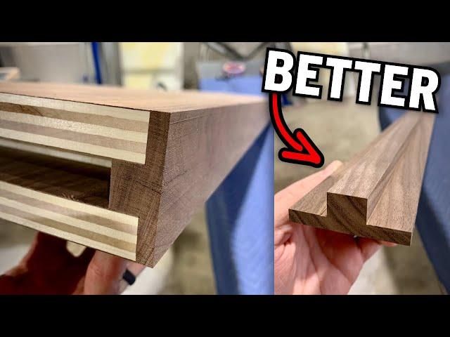 How I build floating shelves | NO PLYWOOD MITER FOLDS