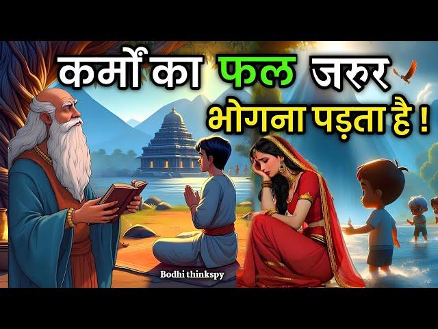 मनुष्य को कर्मो का फल भोगना जरूर पडता है | don't change the rule law of karma | Bodhi thinkspy