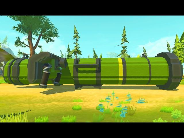 ОГРОМНЫЕ СТРЕЛЯЮЩИЕ ПУШКИ! (Scrap Mechanic)