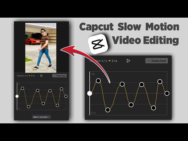 How To Make Smooth Slow Motion Video in Capcut | Slow Fast Motion Video Editing in Capcut