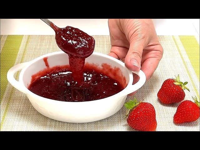 Клубничный джем без загустителя / Strawberry jam without thickener