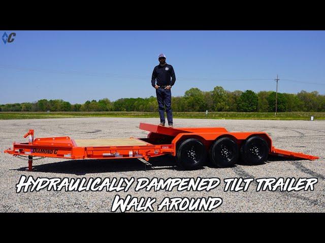 The ULTIMATE Tilt Equipment Trailer | Diamond C