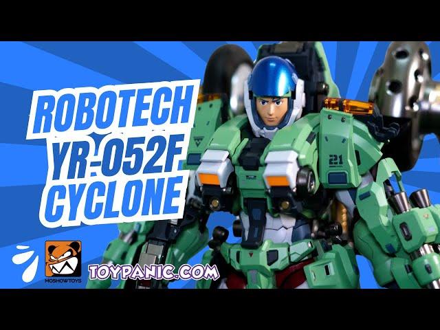 [4K] Robotech The New Generation YR-052F Transformable Cyclone from Moshow Toys