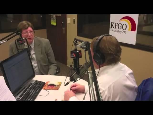 Duke Wright of Midwest Communications.  The new owner of KFGO