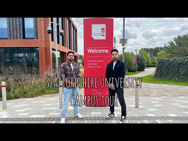 UK University tour| Staffordshire University Campus tour