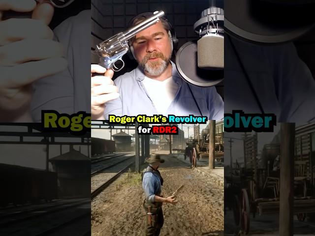 The Revolver Arthur Morgan’s Actor Used For RDR2  #rdr2