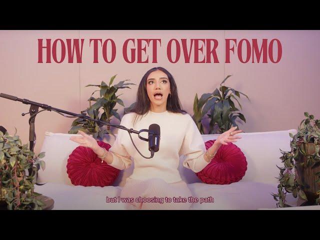 how to get over your fear of missing out with others | turning FOMO into JOMO