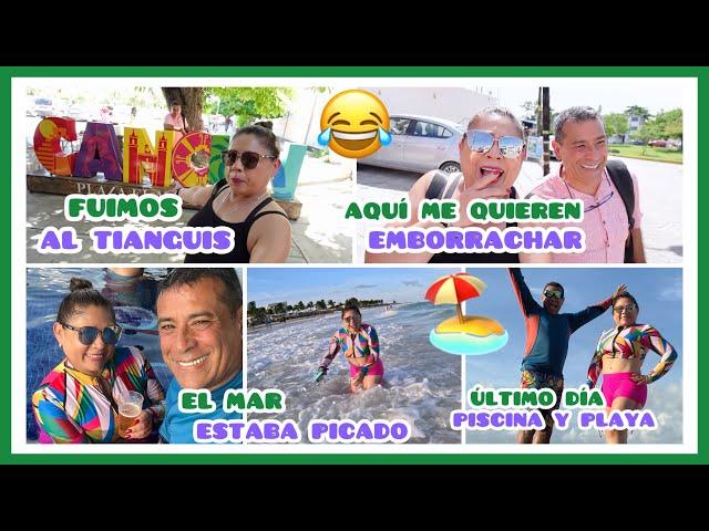 ESTUVIMOS EN LA PLAYA Y LA PISCINA️ DIFRUTAMOS DEL HOTEL  FUIMOS DE COMPRAS EN CANCUN 